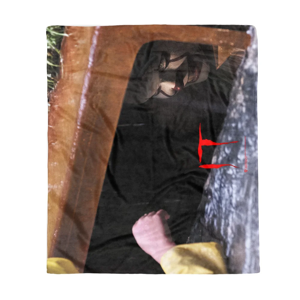 IT Chapter 1 (2017) Pennywise Fleece Blanket - L Afbeelding 1