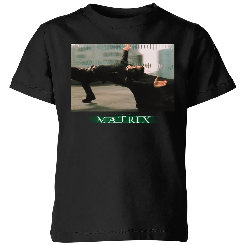 Matrix Bullet Time Kids' T-Shirt - Black - 98/104 (3-4 jaar) Afbeelding 1