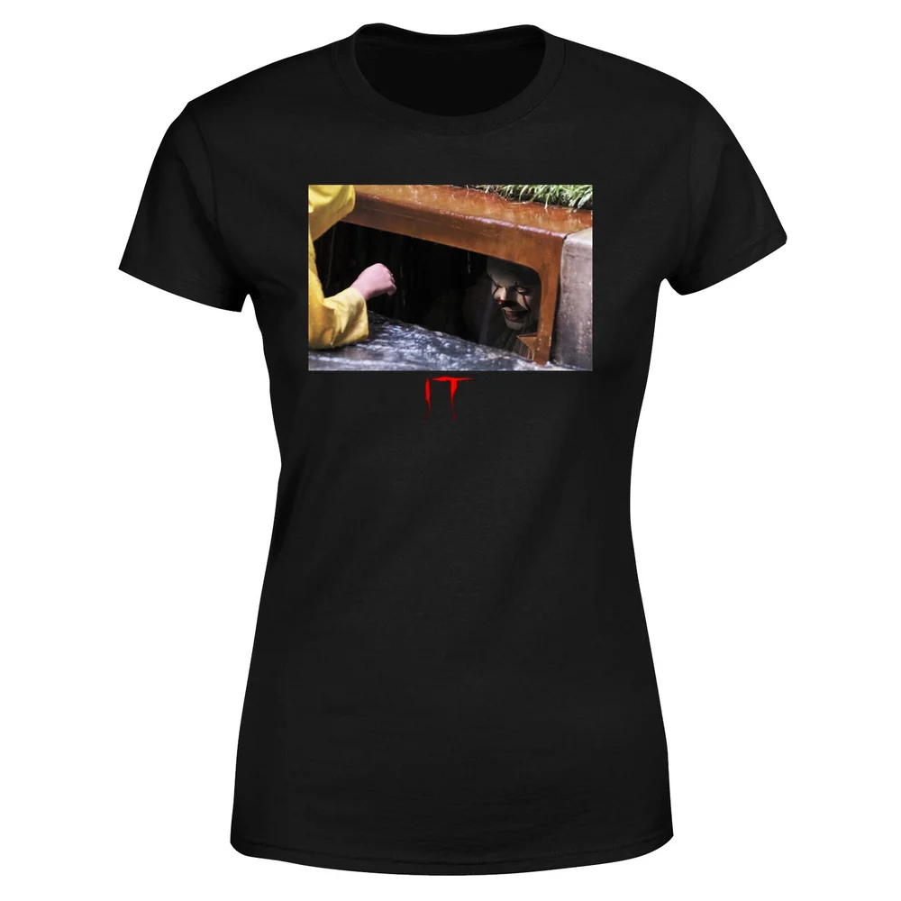 IT Chapter 1 (2017) Pennywise Women's T-Shirt - Black - XS Afbeelding 1