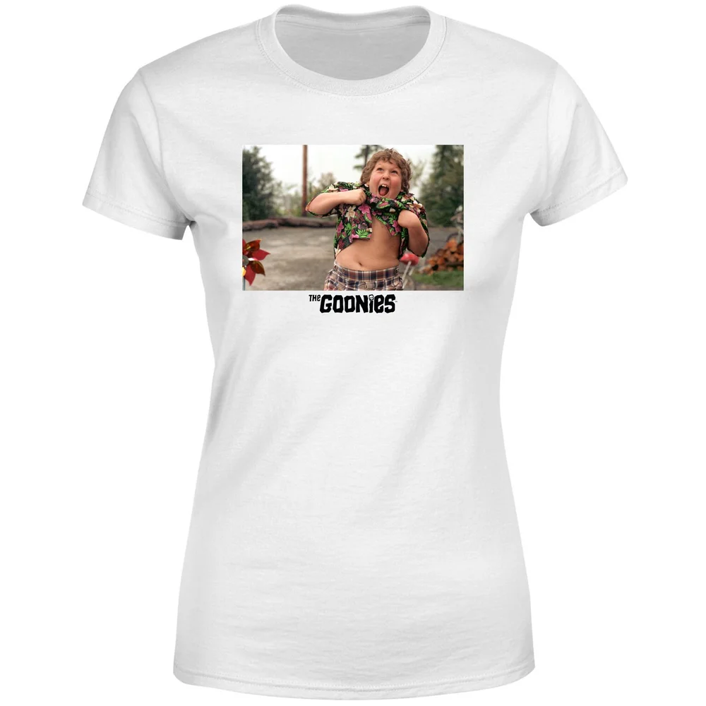 The Goonies Chunk Women's T-Shirt - White - XS Afbeelding 1