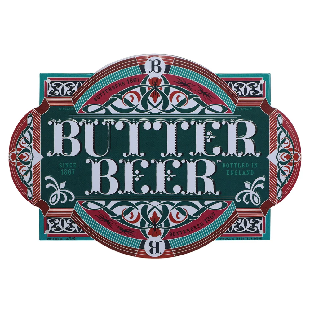 Fanattik Harry Potter Embossed Metal Sign Afbeelding 1
