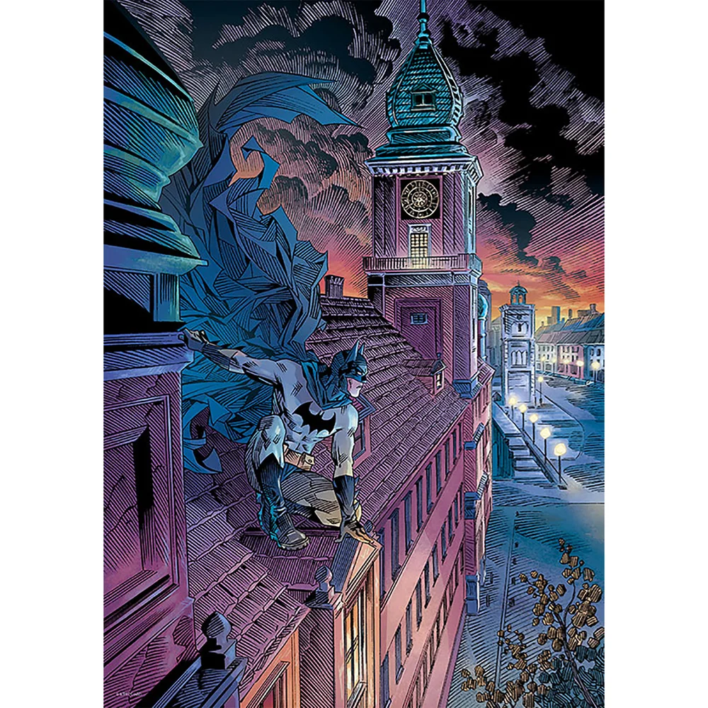 Fanattik Batman Limited Edition Art Print Afbeelding 1