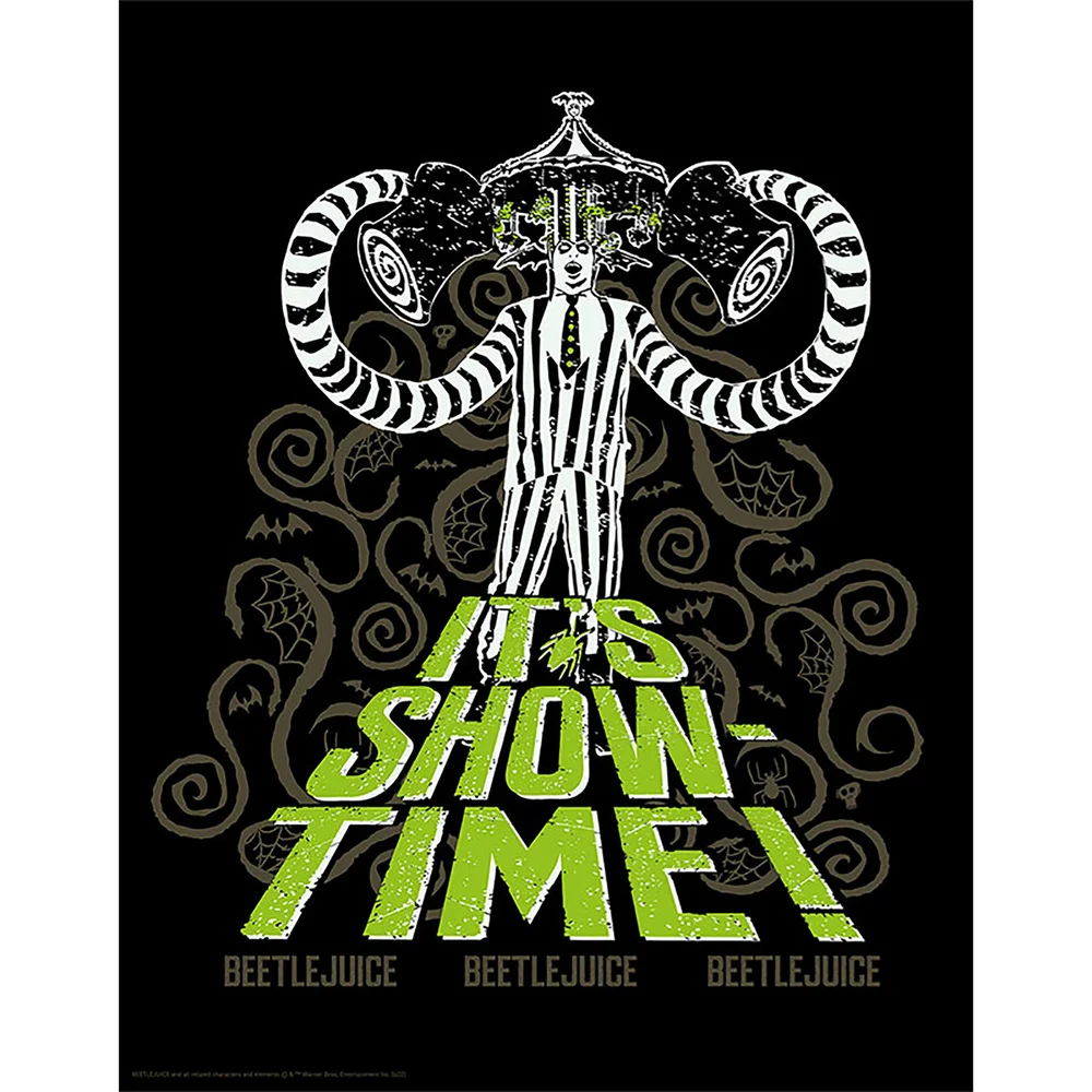Fanattik Beetlejuice Limited Edition Wall Art Afbeelding 1