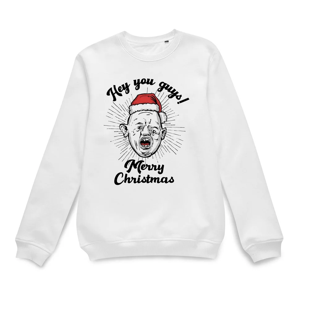 The Goonies HO! HO! HO! You Guys! Christmas Jumper - White - XS Afbeelding 1
