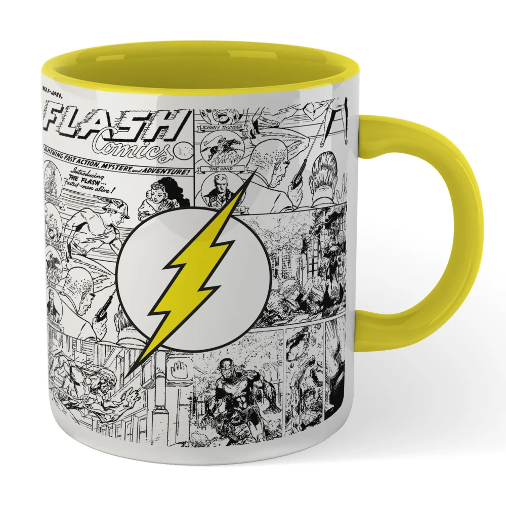 The Flash Comic Mug - Yellow Afbeelding 1
