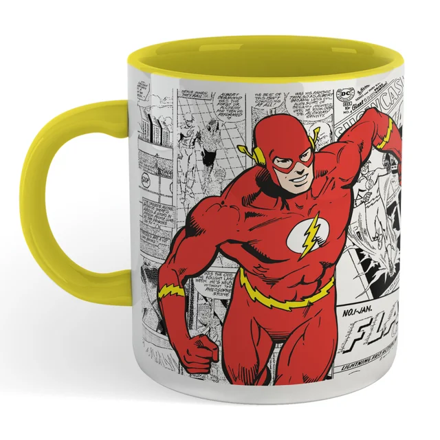 The Flash Comic Mug - Yellow