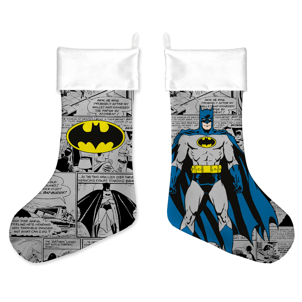 Batman Comic Christmas Stocking Afbeelding 1