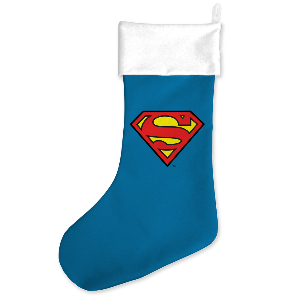 Superman Logo Christmas Stocking Afbeelding 1