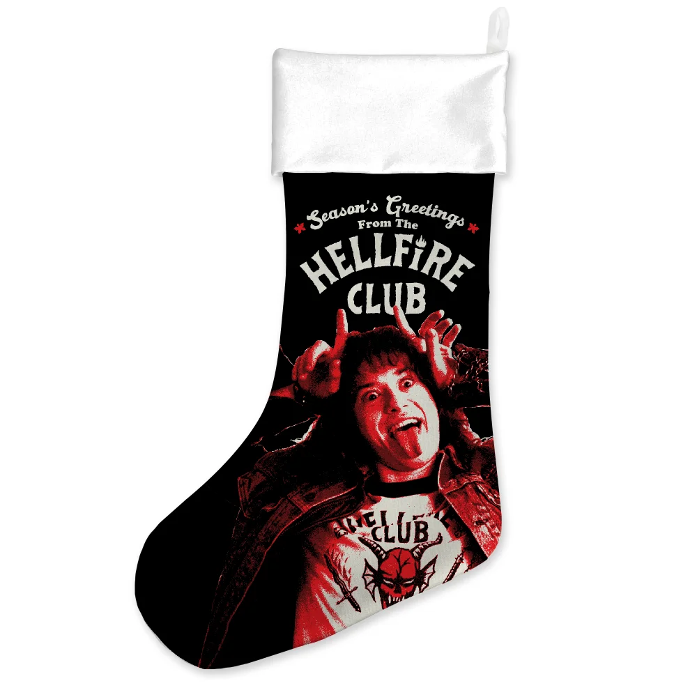 Stranger Things Eddie Munson Christmas Stocking Afbeelding 1
