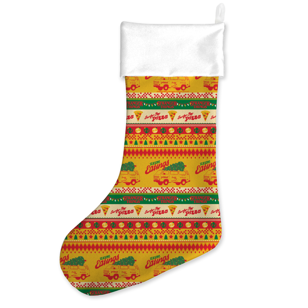Stranger Things Season's Eatings Christmas Stocking Afbeelding 1