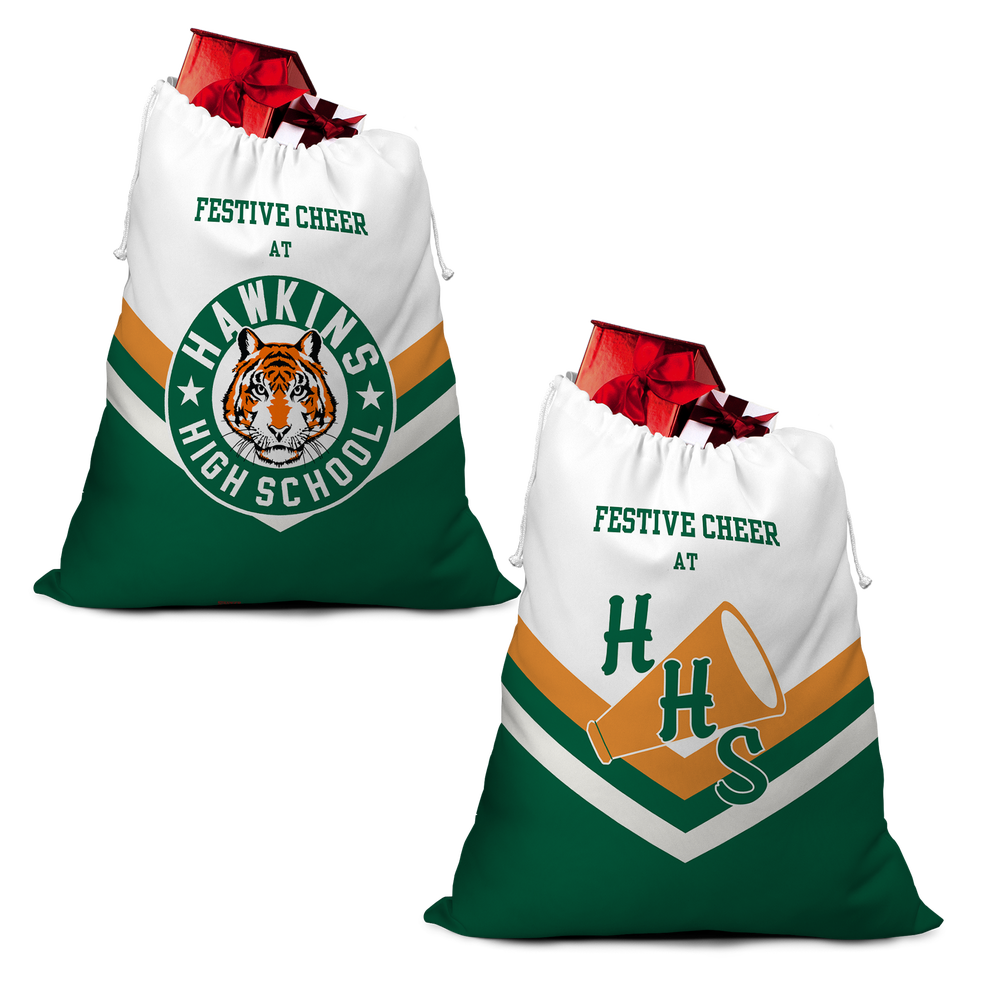 Stranger Things Festive Cheer Christmas Santa Sack Afbeelding 1