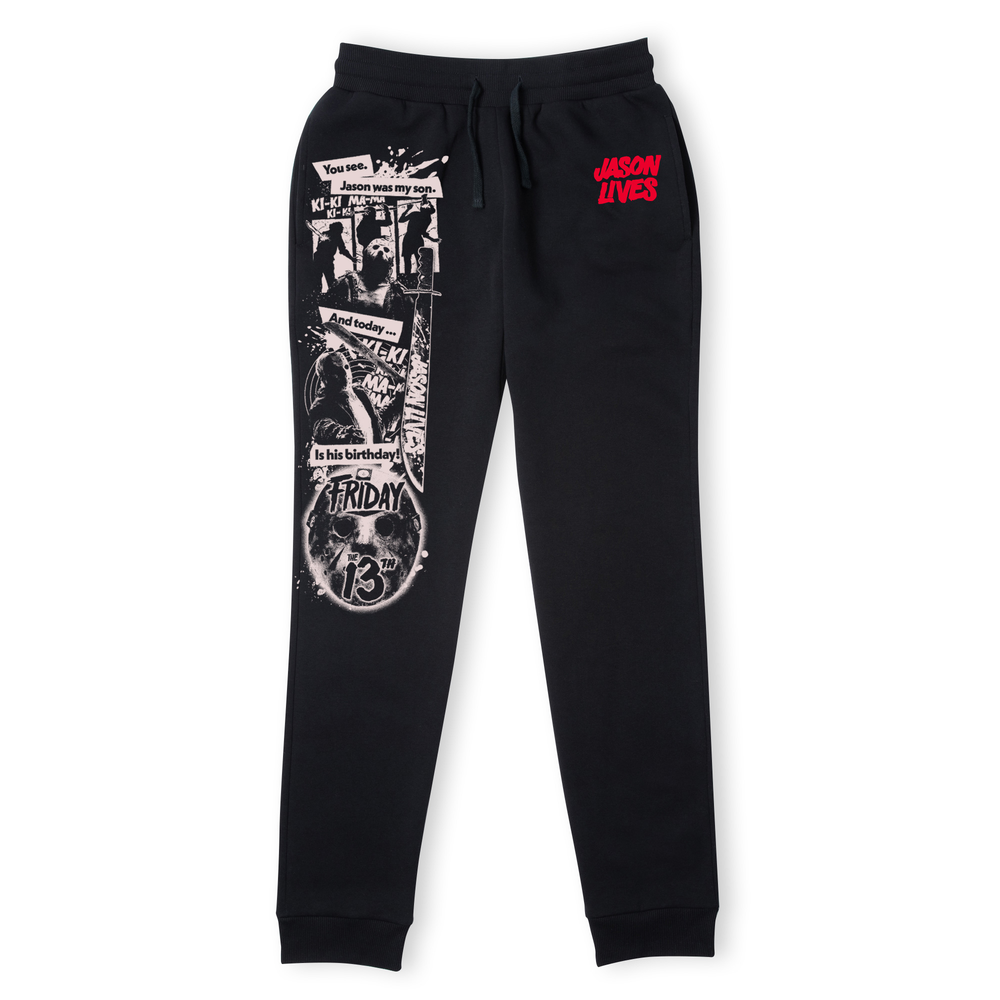 Friday the 13th Jason Lives Men's Joggers - Black - S Afbeelding 1