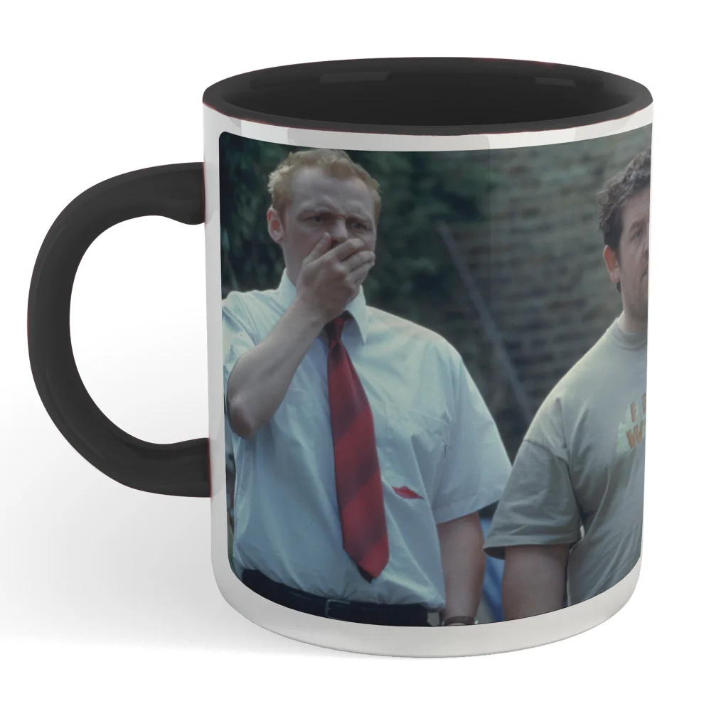 Shaun of the Dead I Think We Should Go Back Inside Mug - Black Afbeelding 1