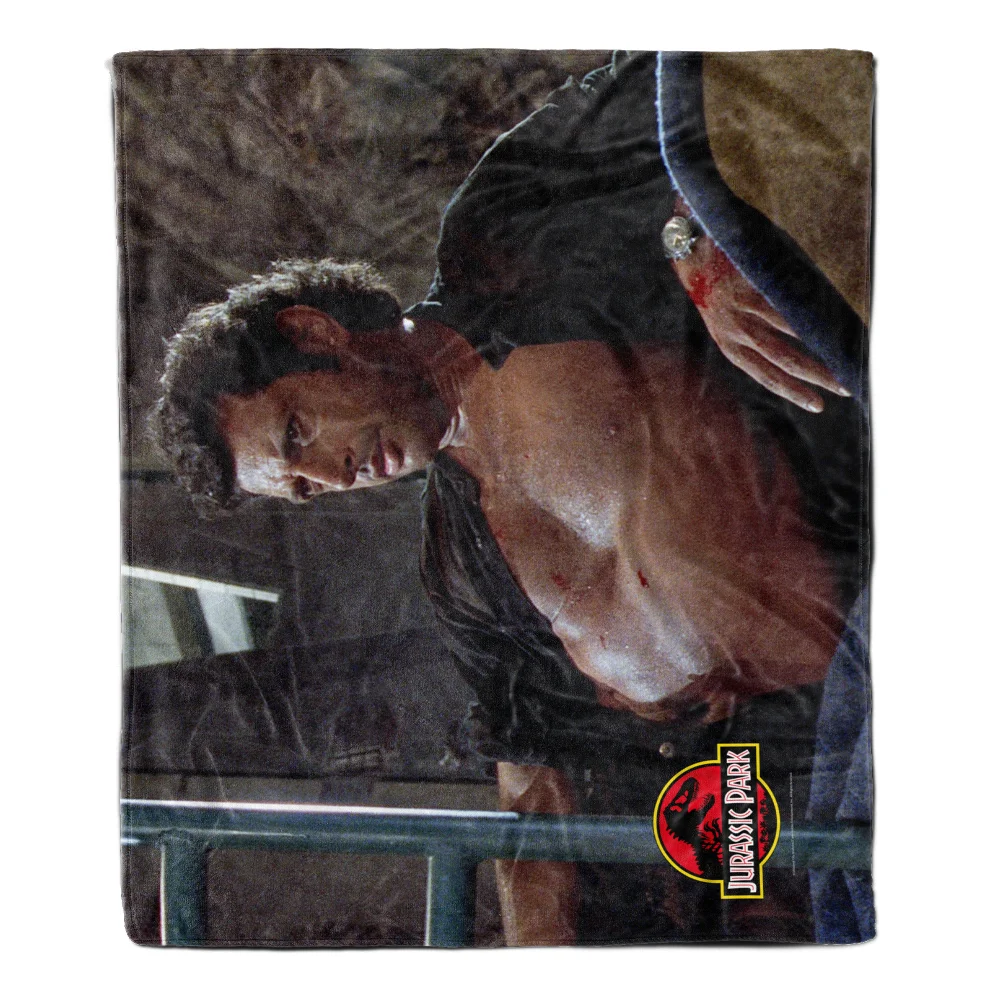 Jurassic Park Jeff Goldblum Fleece Blanket - M Afbeelding 1