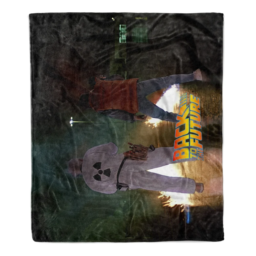 Back to the Future First Test Fleece Blanket - M Afbeelding 1