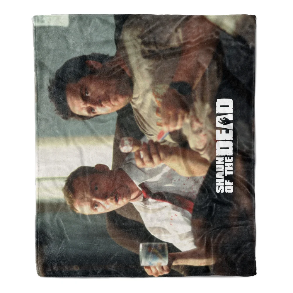 Shaun of the Dead Crisis Worsens Fleece Blanket - M Afbeelding 1