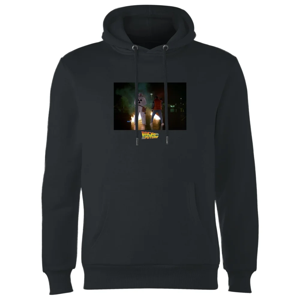 Back to the Future First Test Hoodie - Black - S Afbeelding 1