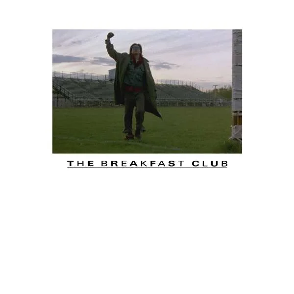 The Breakfast Club End Scene Hoodie - White