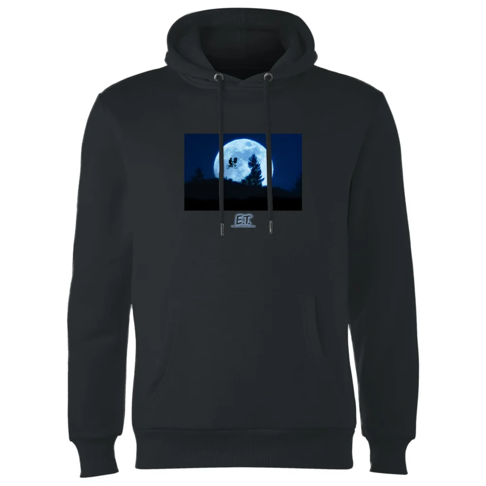 E.T. the Extra-Terrestrial Moon Cycle Hoodie - Black - S Afbeelding 1
