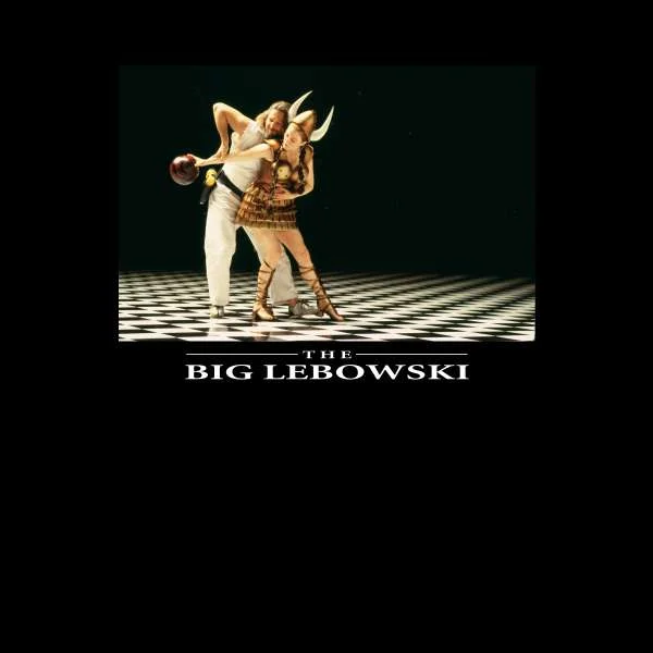 Big Lebowski Bowling Dance Hoodie - Black