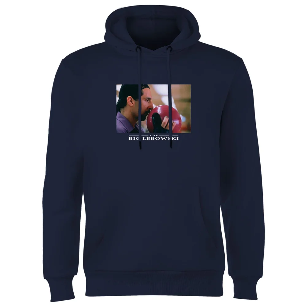 Big Lebowski Jesus Scene Hoodie - Navy - S Afbeelding 1