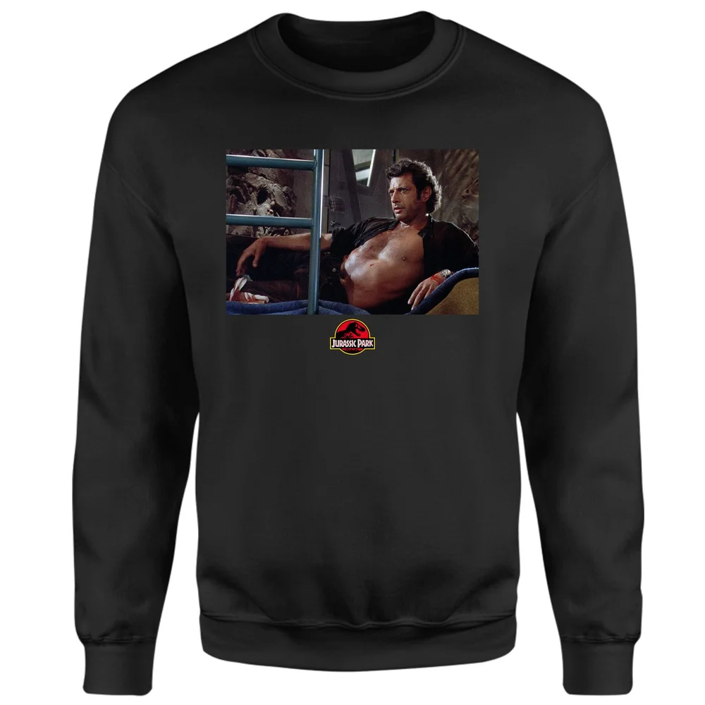 Jurassic Park Jeff Goldblum Sweatshirt - Black - S Afbeelding 1