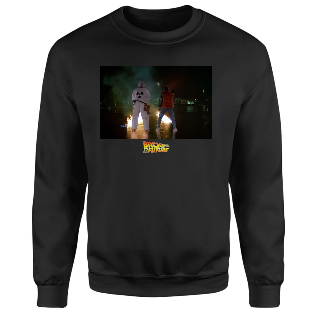 Back to the Future First Test Sweatshirt - Black - XS Afbeelding 1