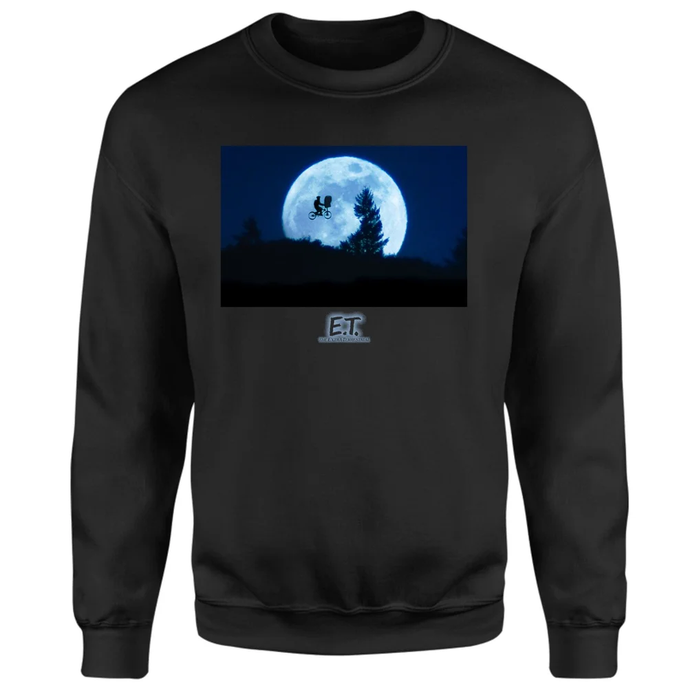 E.T. the Extra-Terrestrial Moon Cycle Sweatshirt - Black - XS Afbeelding 1