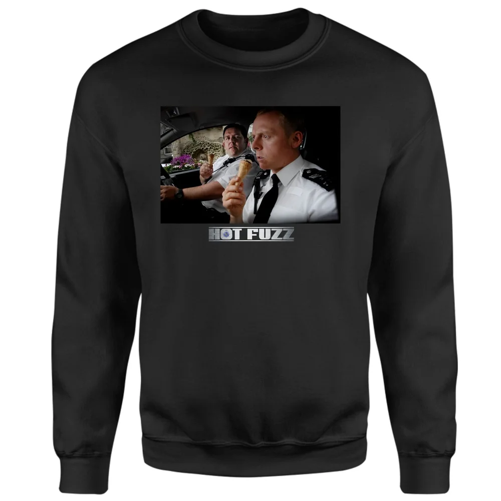 Hot Fuzz Ice Cream Scene Sweatshirt - Black - S Afbeelding 1