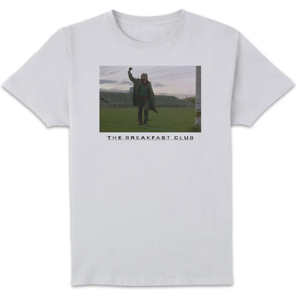 The Breakfast Club End Scene Unisex T-Shirt - White - S Afbeelding 1