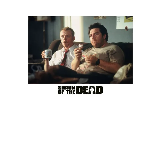 Shaun of the Dead Crisis Worsens Unisex T-Shirt - White