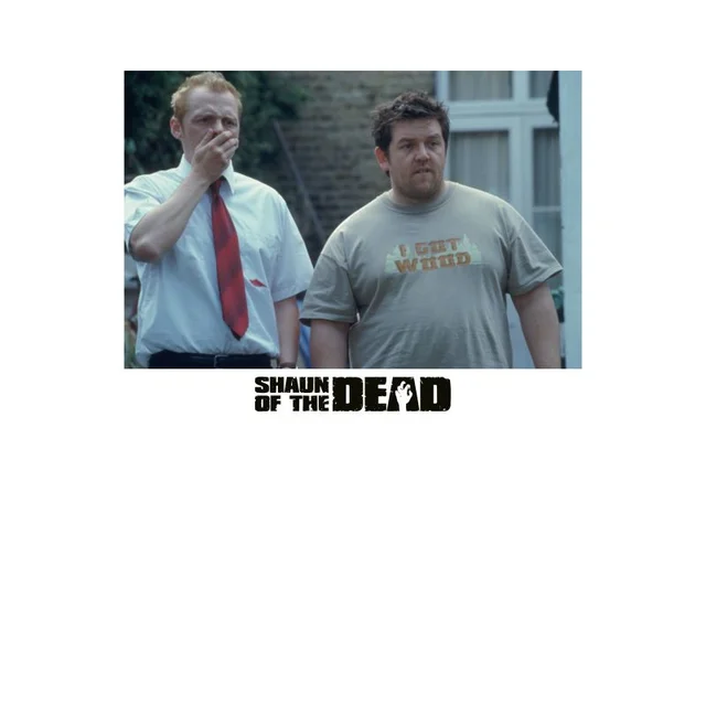 Shaun of the Dead I Think We Should Go Back Inside Unisex T-Shirt - White