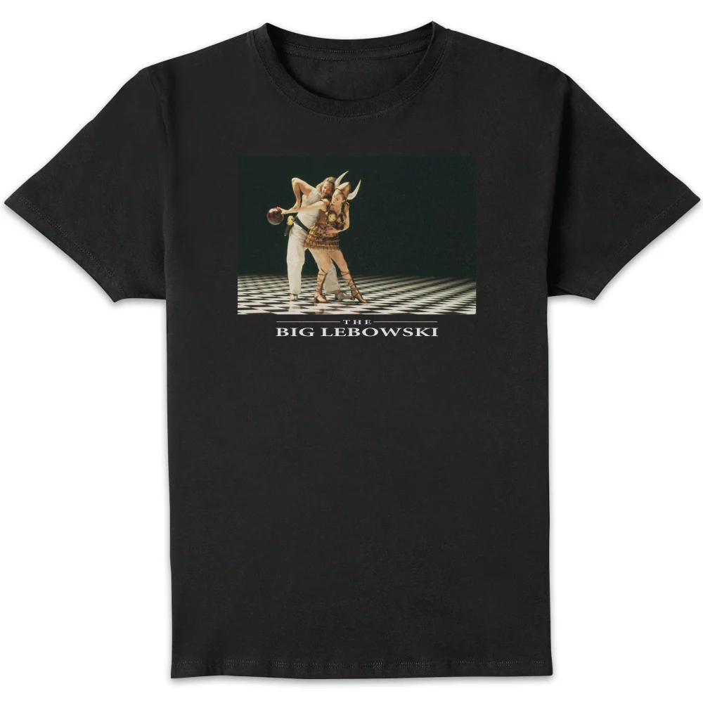 Big Lebowski Bowling Dance Unisex T-Shirt - Black - S Afbeelding 1