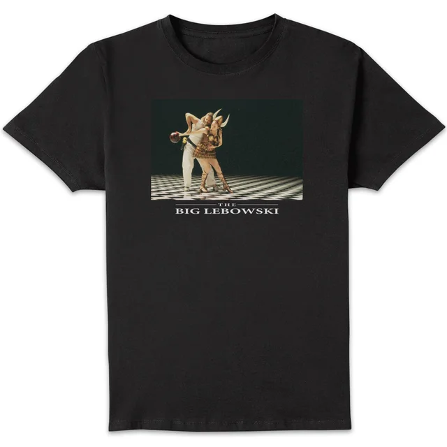 Big Lebowski Bowling Dance Unisex T-Shirt - Black