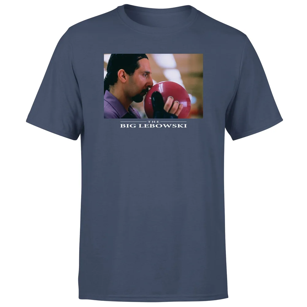 Big Lebowski Jesus Scene Unisex T-Shirt - Navy - S Afbeelding 1