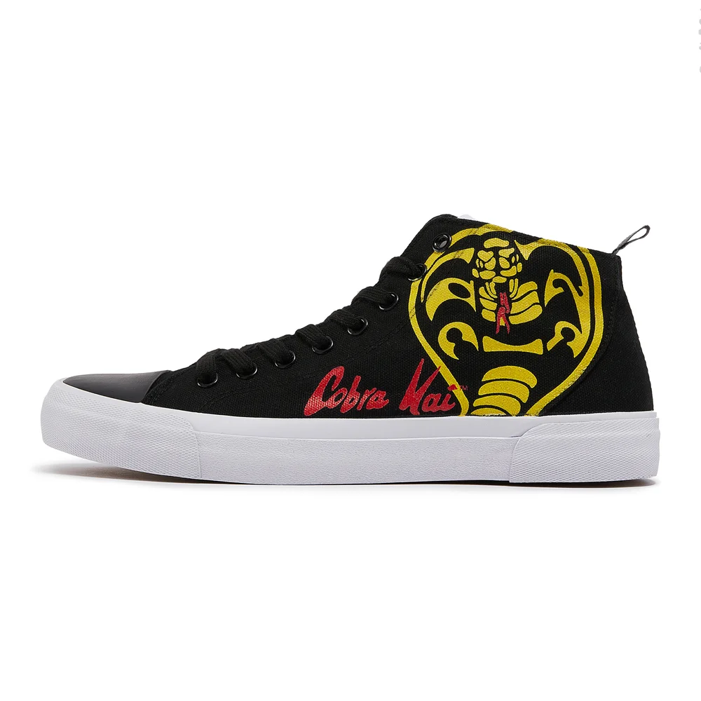 Akedo x Cobra Kai High Top - Black - UK 10 / EU 44.5 / US Men's 10.5 / US Women's 12 Afbeelding 1