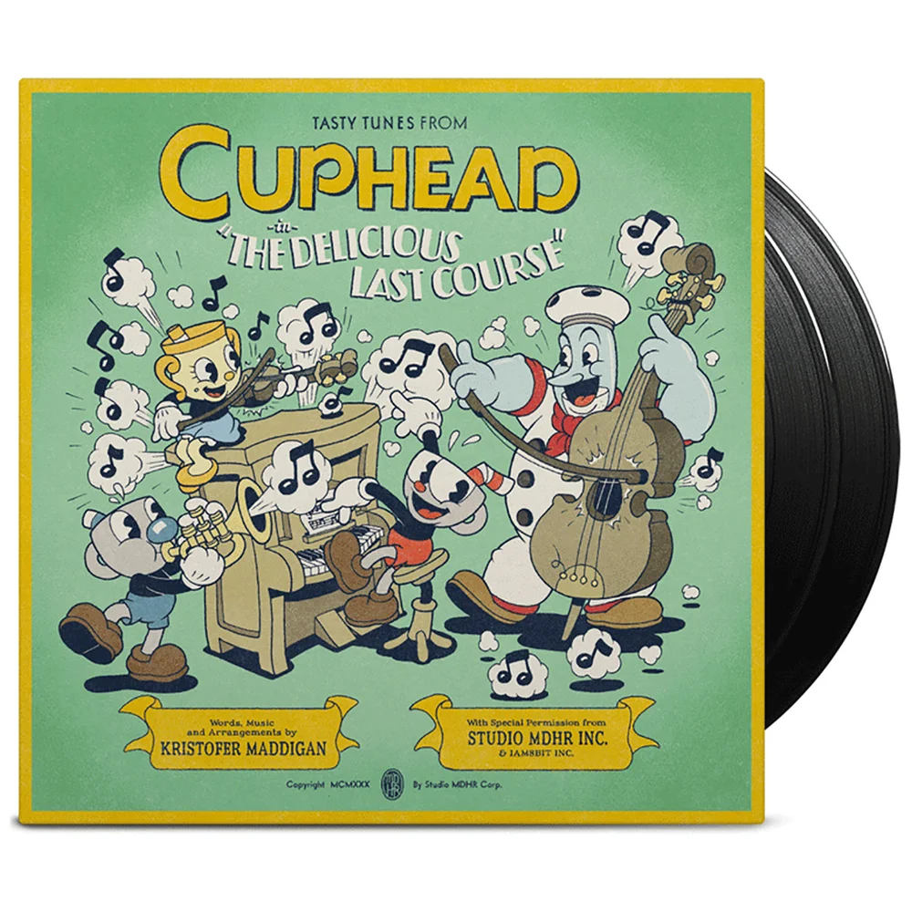 iam8bit - Cuphead: The Delicious Last Course Vinyl Soundtrack 2LP Afbeelding 1