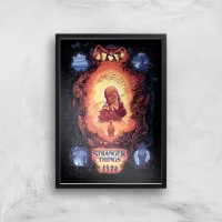 Stranger Things x Alex Hovey Vecna Illustration Giclee Art Print