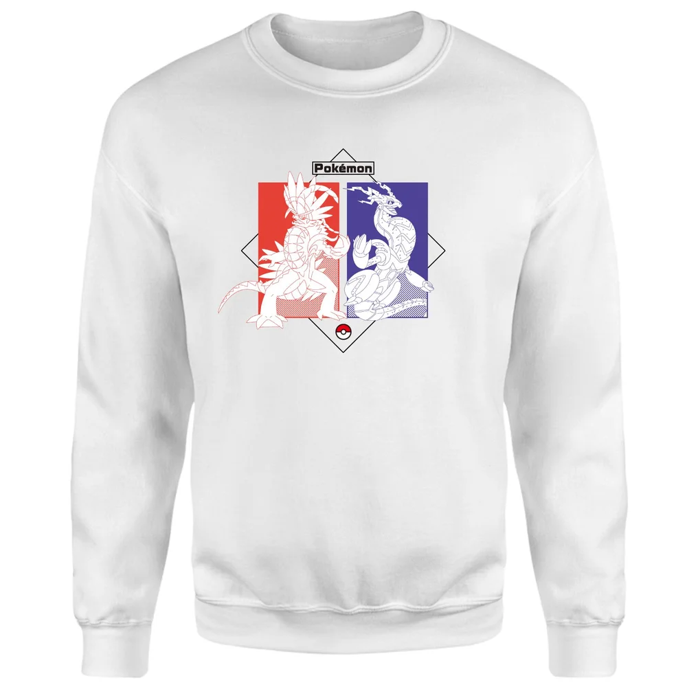 Pokémon Legendary Sweatshirt - White - S Afbeelding 1