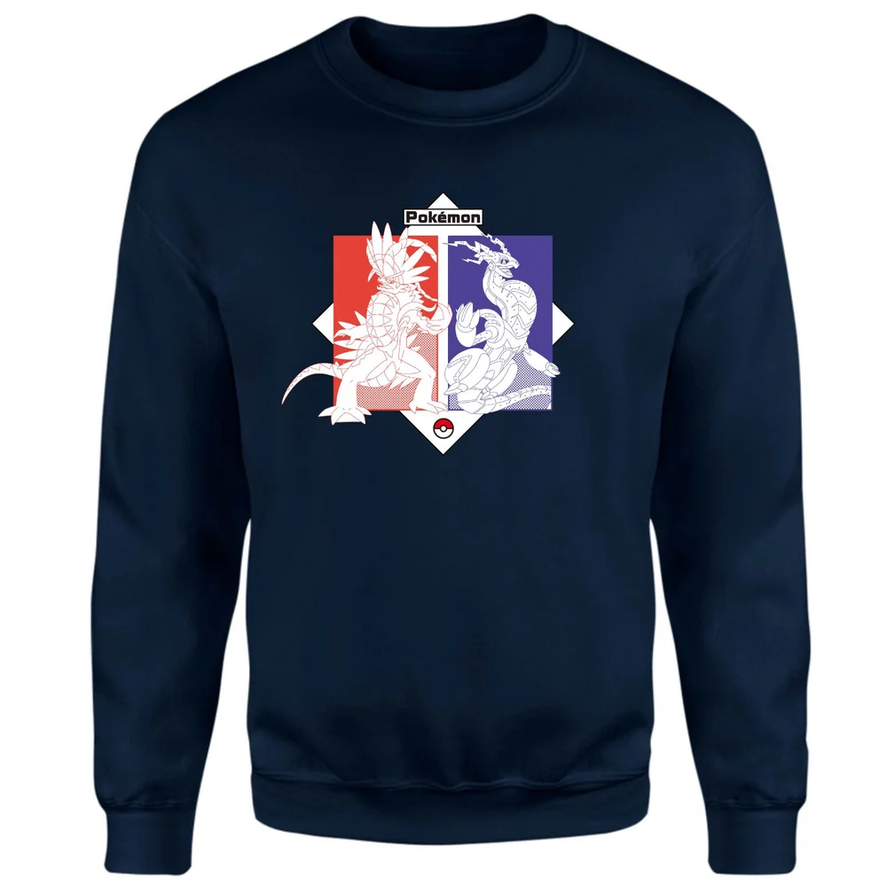 Pokémon Legendary Sweatshirt - Navy - S Afbeelding 1