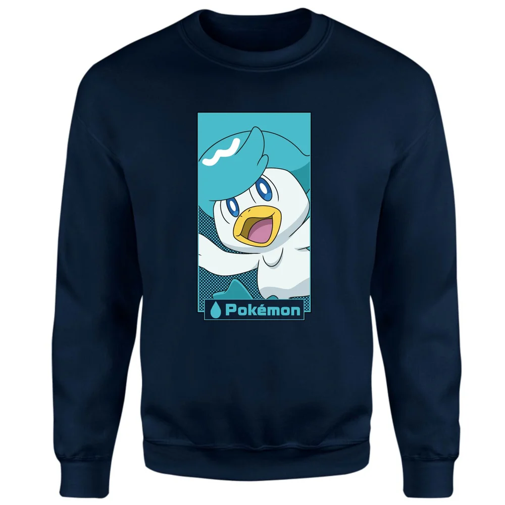 Pokémon Quaxly Sweatshirt - Navy - S Afbeelding 1