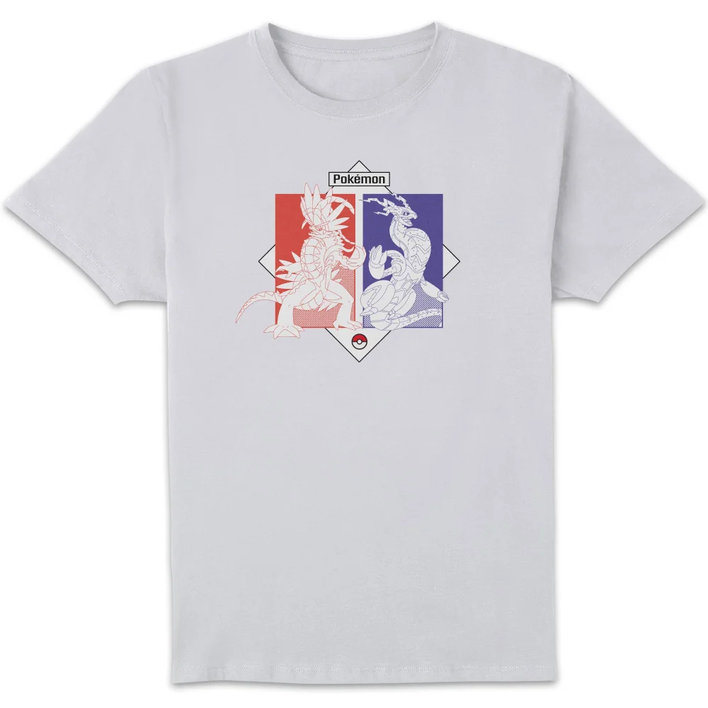 Pokémon Legendary Unisex T-Shirt - White - S Afbeelding 1