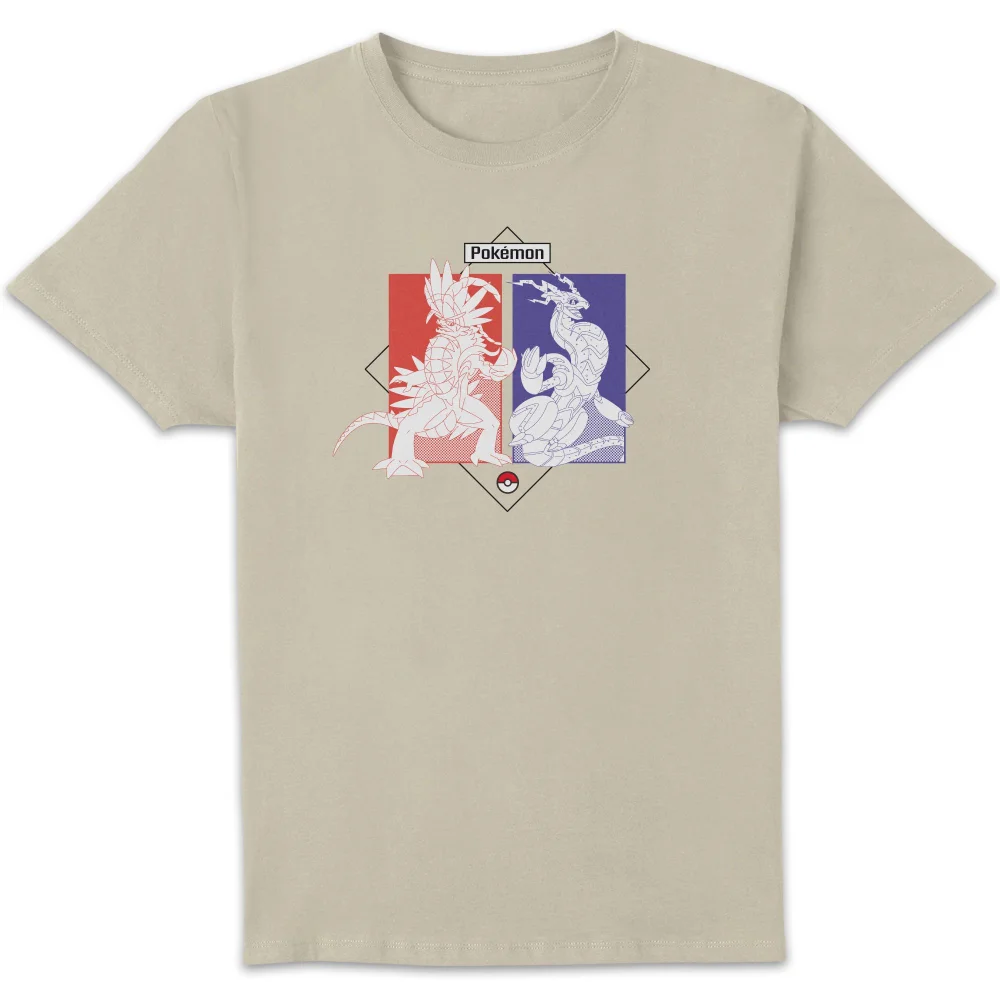 Pokémon Legendary Unisex T-Shirt - Cream - L Afbeelding 1