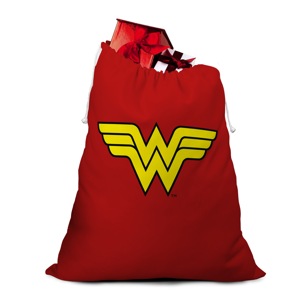 Wonder Woman Logo Christmas Santa Sack Afbeelding 1