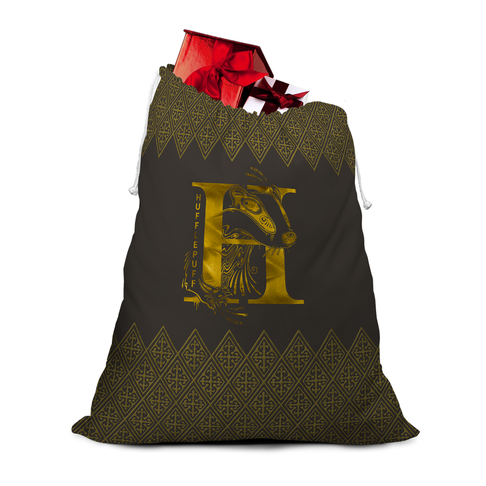 Harry Potter Hufflepuff Christmas Santa Sack Afbeelding 1