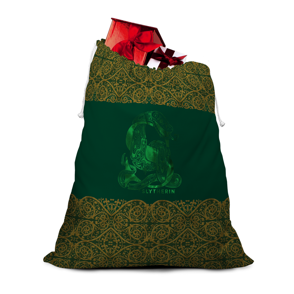Harry Potter Slytherin Christmas Santa Sack Afbeelding 1