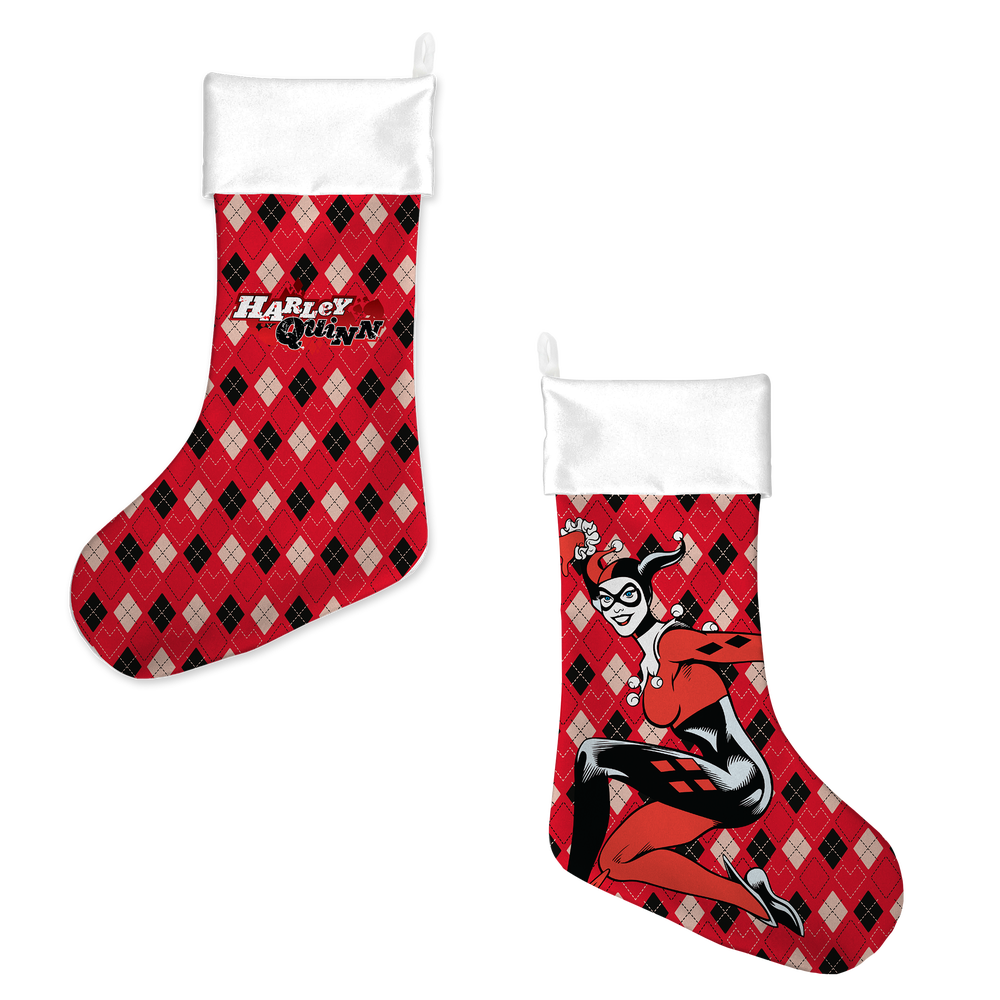 Harley Quinn Christmas Stocking Afbeelding 1