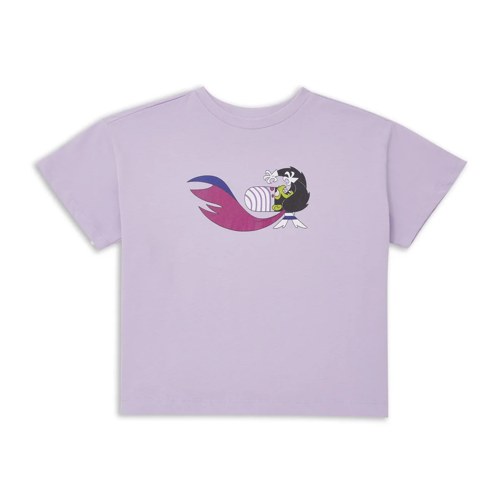 Powerpuff Girls Mojo Jojo Women's Cropped T-Shirt - Lilac - XS - Lilac Afbeelding 1