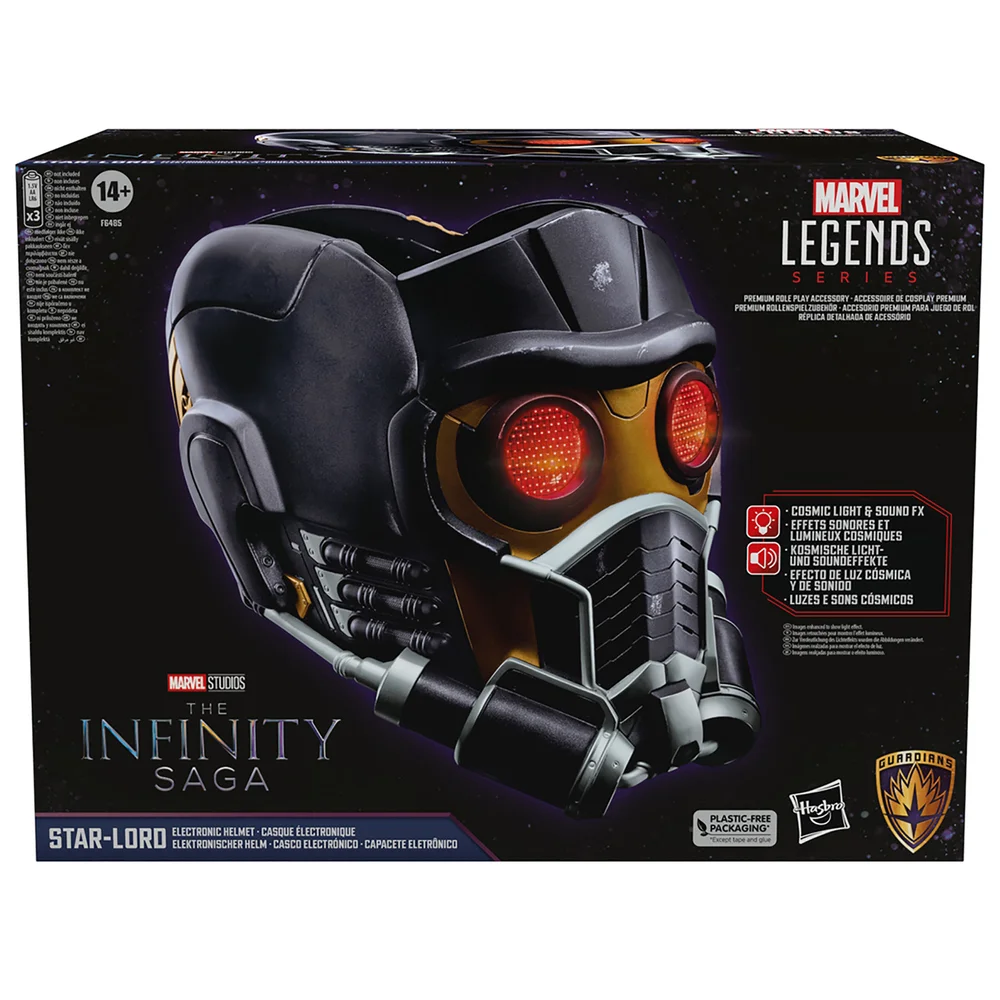 Hasbro Marvel Legends Series Star-Lord Roleplay Helmet Afbeelding 1