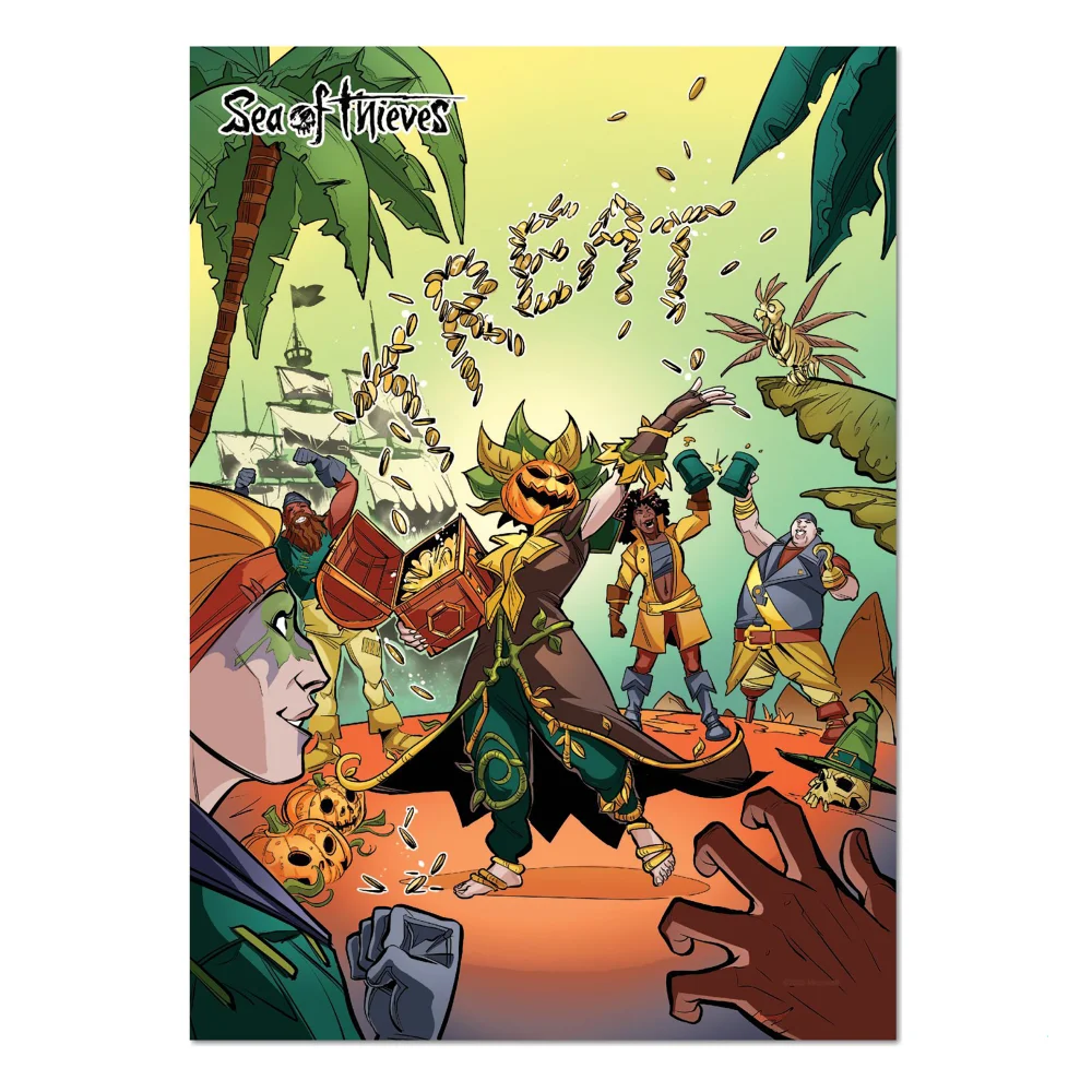 Sea Of Thieves Treat Giclee Art Print - A4 - Print Only Afbeelding 1